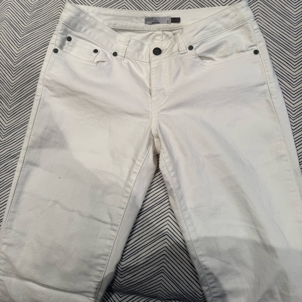 Prana White Jeans View 2